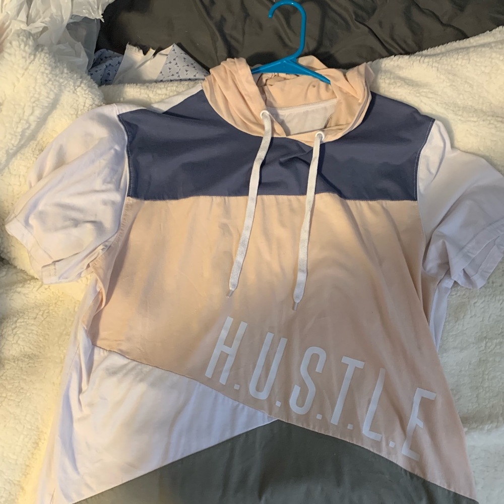 Xl Carbon shortsleeved hoodie! HUSTLE edition